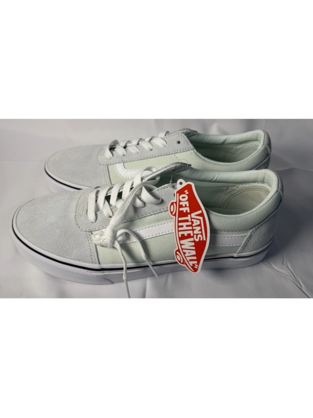 Vans Old Skool Sneakers - Light Gray & White